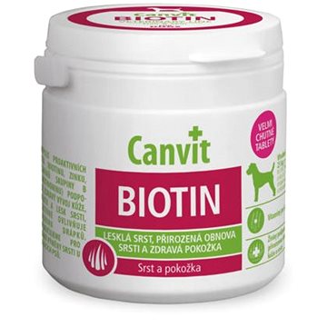 Canvit Biotin ochutené pre psov 230 g