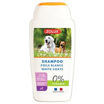 Šampón na bielu srsť pre psy 250 ml Zolux