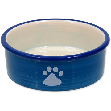 MAGIC CAT Miska keramická mačacia labka modrá 12,5 × 5 cm