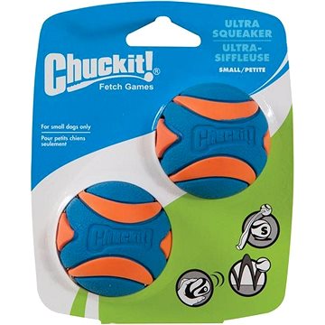 Chuckit! Ultra Squeaker Ball Small – 2 na karte