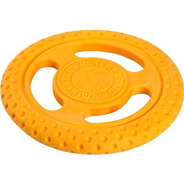 Kiwi Walker Lietacie a plávacie frisbee z TPR peny, oranžová, 22 cm