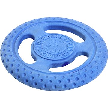 Kiwi Walker Lietacie a plávacie frisbee z TPR peny, modrá, 22 cm