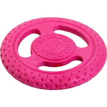 Kiwi Walker Lietacie a plávacie frisbee z TPR peny, ružová, 22 cm