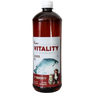 Akinu Vitality, lososový olej, 1 l