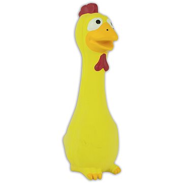 Akinu, hračka pre psa, vták žltý, 29 cm