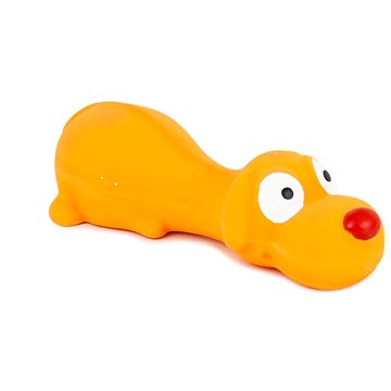 Akinu hračka pre psa latex pes oranžový 16 cm