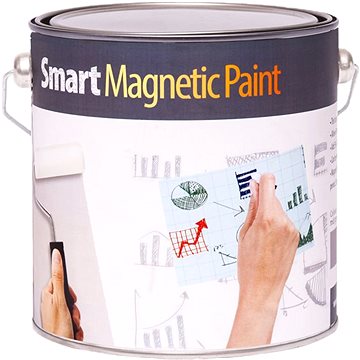 Chytrá zeď - magnetický nátěr 10m2