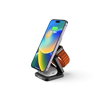 E-shop CubeNest S312 Pro Wireless Magnetic Charger 3in1 mit MagSafe Unterstützung