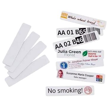 E-shop COLOP e-mark PVC selbstklebende Karte 80 x 18 mm 1 Packung = 50 Stück (für e-mark, GO)
