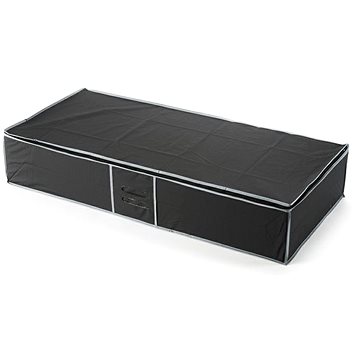 Compactor textilní úložný box na oblečení pod postel 90 x 45 x18 cm – černý