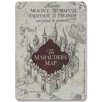 Harry Potter: Marauders Map Hogwarts