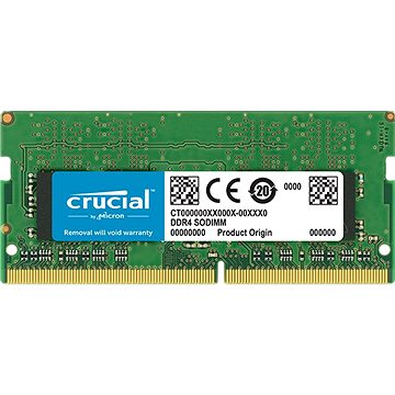 Crucial SO-DIMM 4GB DDR4 2666MHz CL19 Single Ranked