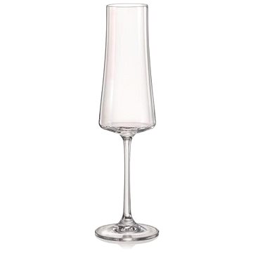 Bohemia Crystal Sada sklenic na šampaňské 6 ks 210 ml XTRA