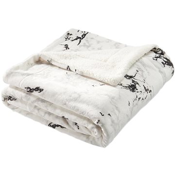 Top deka beránek 150×200 - Pictures - Mramor bílý