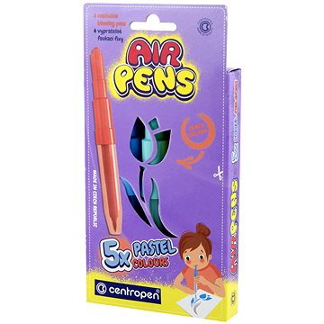 E-shop CENTROPEN Air Pens 1500 pastell 5 Stück