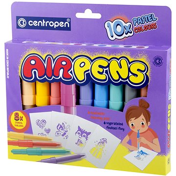 E-shop CENTROPEN Air Pens 1500 pastell 10 Stück