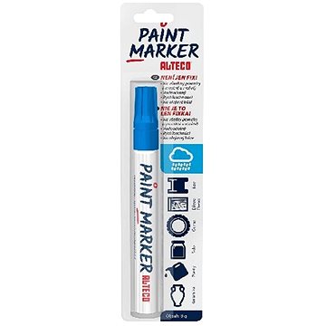 Alteco Popisovač lakový Paint Marker 2mm - modrá