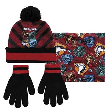 Cerdá group Zimní set čepice, rukavice a šátek - Harry Potter: Hogwarts