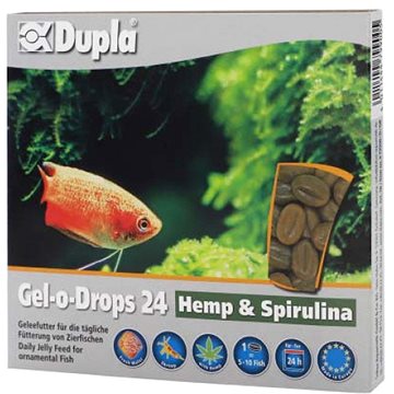 Dupla gel-o-Drops 24-Hemp & Spirulina/konope a spirulina 12× 2 g