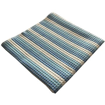 Praktik Vaflový ručník 50×100 cm modrý