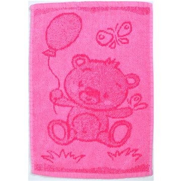Profod Dětský ručník Bear pink 30×50 cm