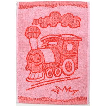 Profod Dětský ručník Train red 30×50 cm