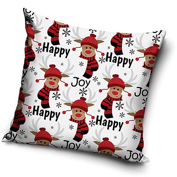 TipTrade Vánoční povlak Happy Joy