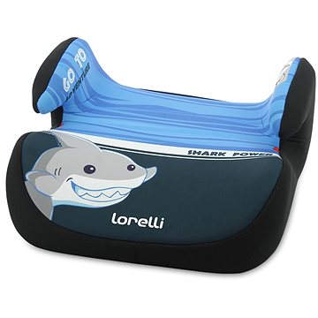 Autosedačka Lorelli TOPO COMFORT 15-36 KG SHARK LIGHT-DARK BLUE