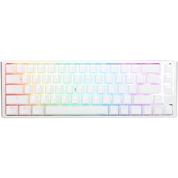 E-shop Ducky One 3 Classic Pure White SF Gaming keyboard, RGB LED - MX-Brown (US)