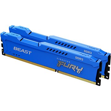 E-shop Kingston FURY 16GB KIT DDR3 1600MHz CL10 Beast Blue