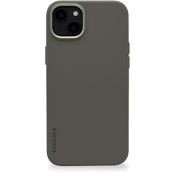 E-shop Decoded Silicone Backcover Olive für iPhone 14 Plus