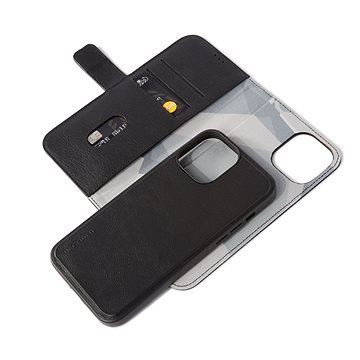 E-shop Decoded Leather Detachable Wallet Black für iPhone 14