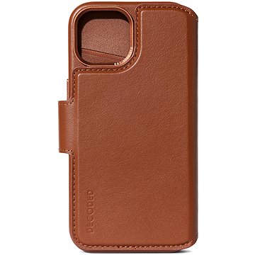 Decoded Leather Detachable Wallet Tan iPhone 15 Plus