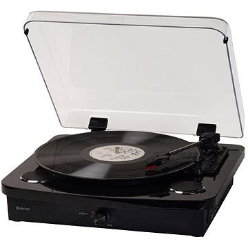 Gramofon s repro Denver VPL-230B černý