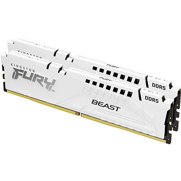 E-shop Kingston FURY 32GB KIT DDR5 6000MHz CL36 Beast White EXPO