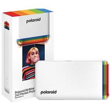 E-shop Polaroid Hi-Print 2x3 Pocket Photo Printer Generation 2 White