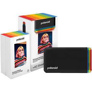 E-shop Polaroid Hi-Print 2x3 PocketBook Fotodrucker Generation 2 Starter Set Schwarz