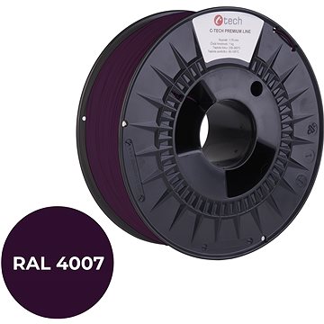 E-shop C-TECH Filament PREMIUM LINE PLA lila-violett RAL4007