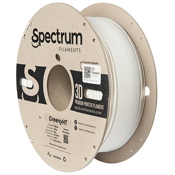 E-shop Filament Spectrum GreenyHT 1.75mm Signal White 1Kg