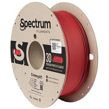 E-shop Filament Spectrum GreenyHT 1.75mm Strawberry Red 1Kg