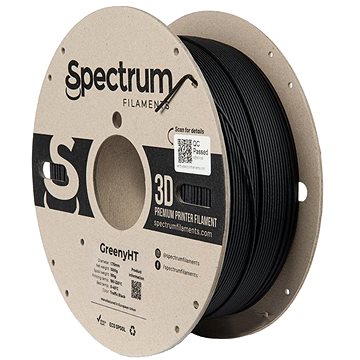 E-shop Filament Spectrum GreenyHT 1.75mm Traffic Black 1Kg