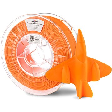 E-shop Filament Spectrum Light Weight PLA 1.75mm Lion Orange 1kg