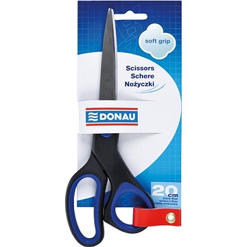 E-shop DONAU Soft Grip 20 cm schwarz/blau