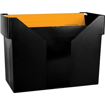 E-shop DONAU Box A4 schwarz + Hängeregister 5 Stück
