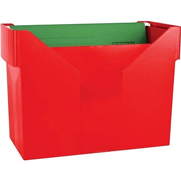 E-shop DONAU Box A4 rot + Hängeregister 5 Stück