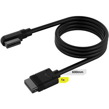 E-shop CORSAIR iCUE LINK Slim 90° Cable 600mm