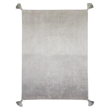 Přírodní koberec, ručně tkaný Ombré Dark Grey - Grey 120 × 160 cm