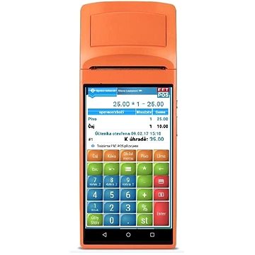 SUNMI EET-POS V1s - mobilní EET terminál s tiskárnou (SUNMI-EET-POS)