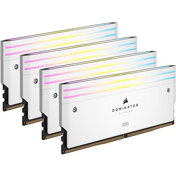 E-shop Corsair 64GB KIT DDR5 6000MT/s CL36 Dominator Titanium White XMP