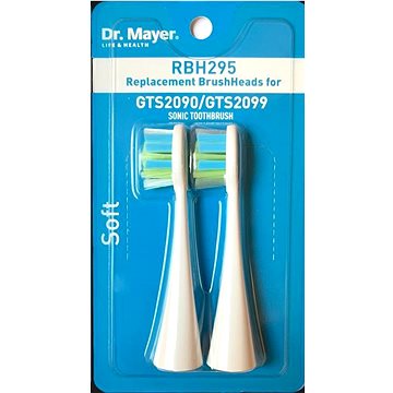 E-shop Dr. Mayer RBH295 Ersatzbürstenkopf zur Reinigung empfindlicher Zähne für GTS2090 und GTS2099